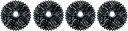 Vorschaubild CONTEC Kassette Grad.HT 8-fach schwarz Werkstattbox 4 Stk. / 11-13-16-20-24-28-