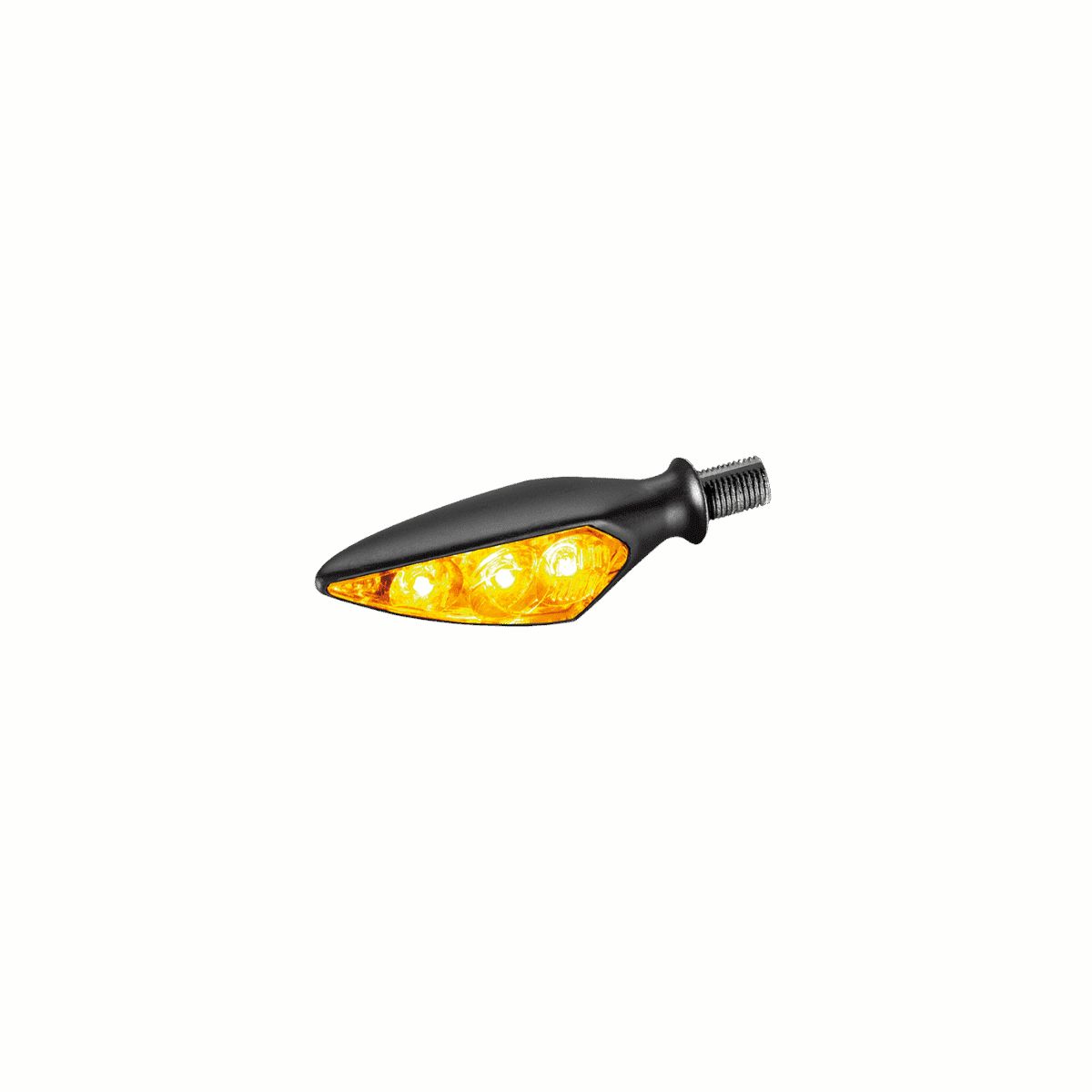 Kellermann LED-Blinker Rhombus S Extreme Schwarz VR/HL