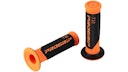 Vorschaubild Progrip Griffgummi 732 Orange / Schwarz Fluo Geschlossen Paar Ø22/25mm Länge 125mm