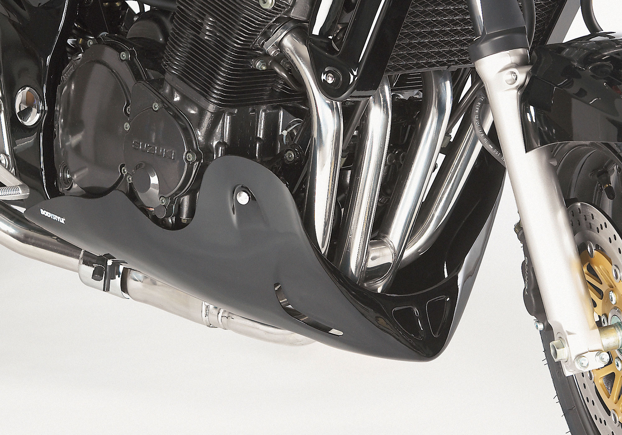 BODYSTYLE Sportsline Bugspoiler ABS Kunststoff unlackiert für SUZUKI GSF 1200 Bandit, GSF 1200 Bandit S