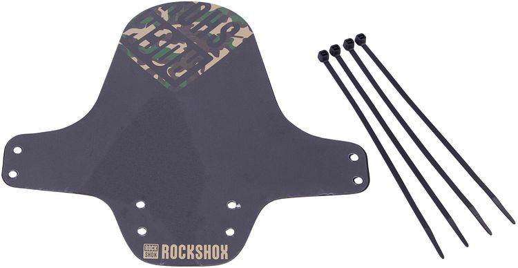 RockShox Steckschutzblech Fender schwarz/grün Camouflage