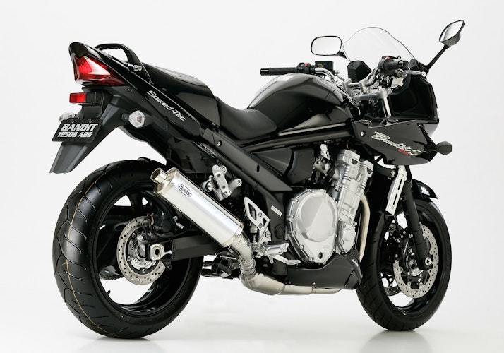 HURRIC Slip on Ersatzdämpfer Rac 1 für SUZUKI GSF 650 Bandit