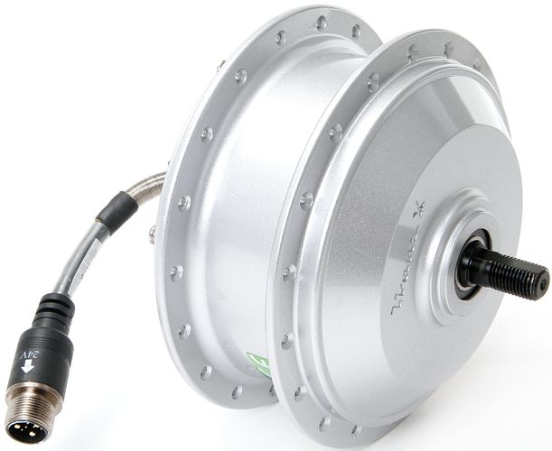 TranzX Motor 250 W M01 VR 28 Zoll silber