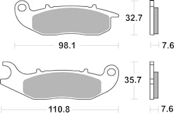 SBS Bremsbelag 859HF Street Ceramic
