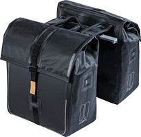 Basil Urban Dry Doppeltasche 50 l schwarz matt black MIK 2.0