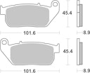 Vorschaubild SBS Bremsbelag 807H.CT Street High Power Carbon