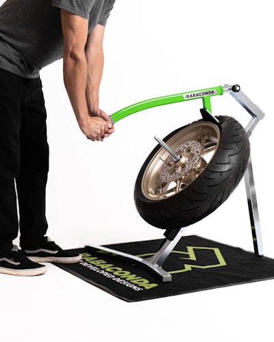 Rabaconda Street Bike Reifenmontiergerät Set für Ducati Einarschwinge