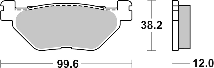 SBS Scooterbelag 169HM Street Ceramic