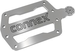 Connex Kettenblattverschleißlehre silber