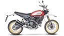 Vorschaubild LeoVince SLIP-ON Edelstahl SBK GP DUALS für DUCATI SCAMBLER 800 DESERT SLED mit Katalysator