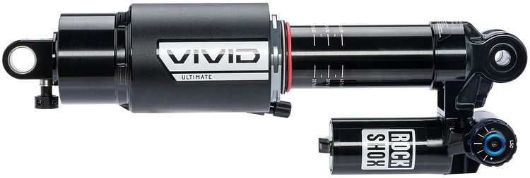 RockShox Federbein Vivid Ultimate RC2T 250 mm schwarz 72,5" Body Bearing (8 x 25), für Trek Session