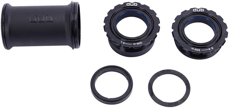 SRAM Innenlager DUB Road Trek T47 schwarz 85,5 mm Gehäusebreite, für Wide Achse