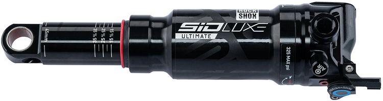 RockShox Federbein SIDLuxe Ultimate 2P 165 mm x 45 mm schwarz