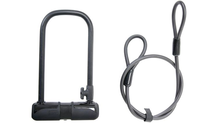 CONTEC Bügelschloss PowerLoc 115 mm schwarz