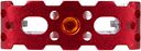 Vorschaubild Brave Pedal Plattform Pedal 9/16 rot