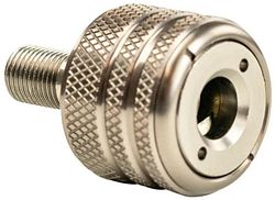 Silca Ventil Schradero silber