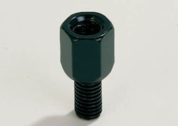HIGHSIDER smart Spiegeladapter Schwarzes Loch M8 Rechts auf Bolzen M10 Links