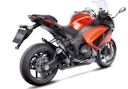 Vorschaubild LeoVince 2x SLIP-ON Edelstahl SBK LV-10 Schwarz für KAWASAKI Z 1000/Z 1000 SX