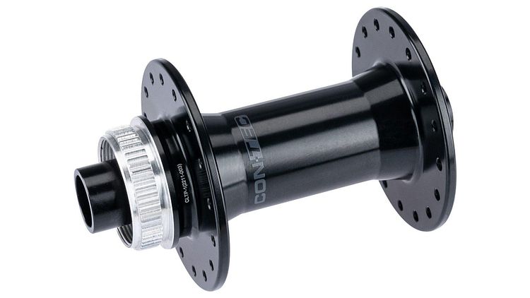 CONTEC Vorderradnabe Core 32 Loch schwarz CL - Center Lock Scheibenbremsaufnahme für 15 mm Steckachse