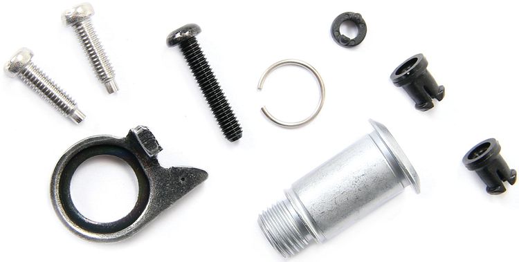 SRAM Schaltwerkbefestigung für GX 2x10 schwarz/silber