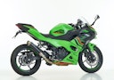 Vorschaubild SHARK SLIP-ON Aluminium eloxiert schwarz SRC 4 für KAWASAKI Ninja 500 SE,Z500 / SE EURO5+  
