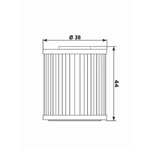 MIW Ölfilter K2015 Papierfilter (OEM-Qualität)