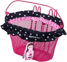 Basil Kinderkorb Jasmin-Basket vorne rosa
