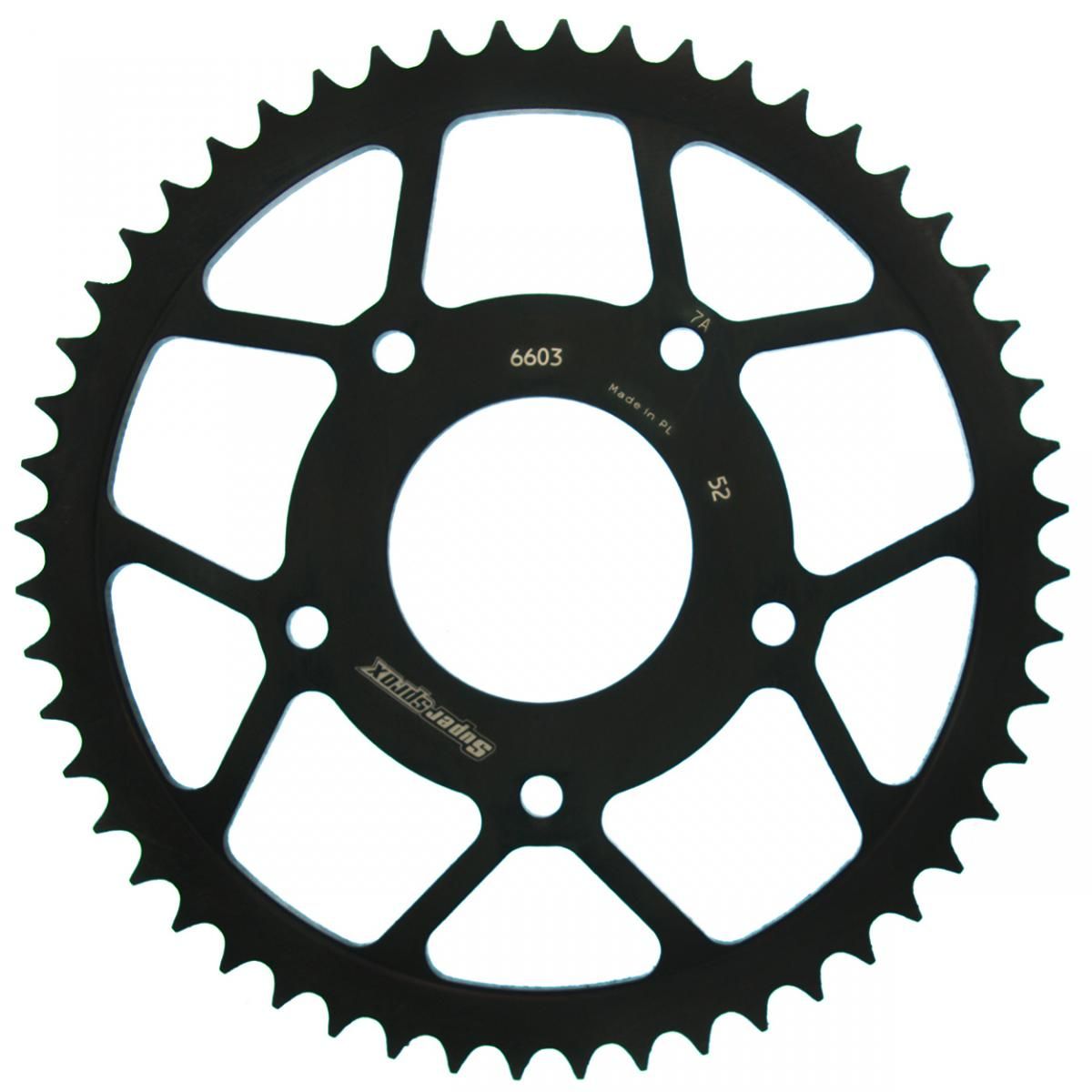 Supersprox Stahl-Kettenrad 420 52Z (Schwarz)