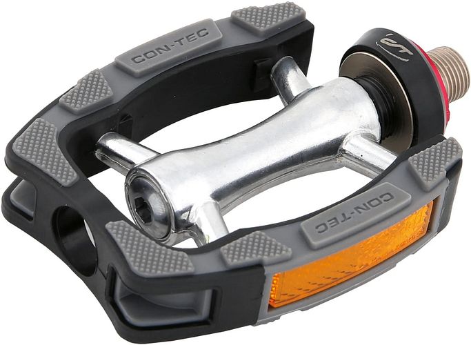 CONTEC Pedal 1Trip QR schwarz/silber