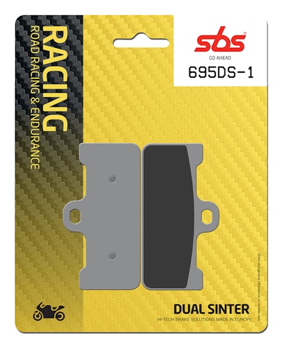 SBS Bremsbelag 695DS-1 Road Racing Endurance (Giftiger Biss)