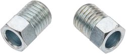 Elvedes Überwurfmutter Formula und Formula R1 M8 x 1 silber