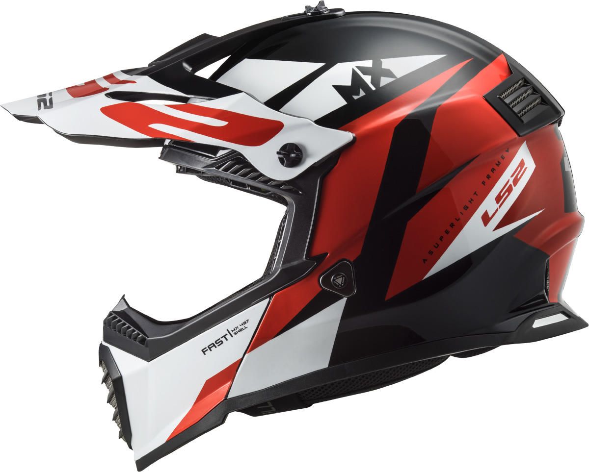 LS2 Crosshelm MX437 Fast Evo