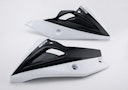 Vorschaubild BODYSTYLE Sportsline Bugspoiler ABS Kunststoff weiß/schwarz für KAWASAKI Z900, Z900 (70 kW)