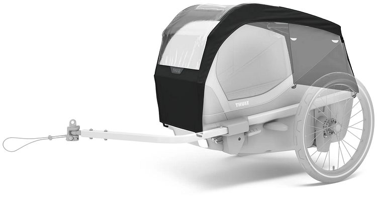 Thule Regenschutz Bexey Rain Cover Größe L schwarz