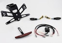 Vorschaubild PROTECH Komplett-Set Plug and Play Kennzeichenhalter mit 2 LED-Blinkern X-SHAPE