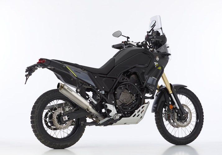 SHARK SLIP-ON Titan silber SRC 4 für YAMAHA Ténéré 700,Ténéré 700  EURO4 EURO5 EURO5+