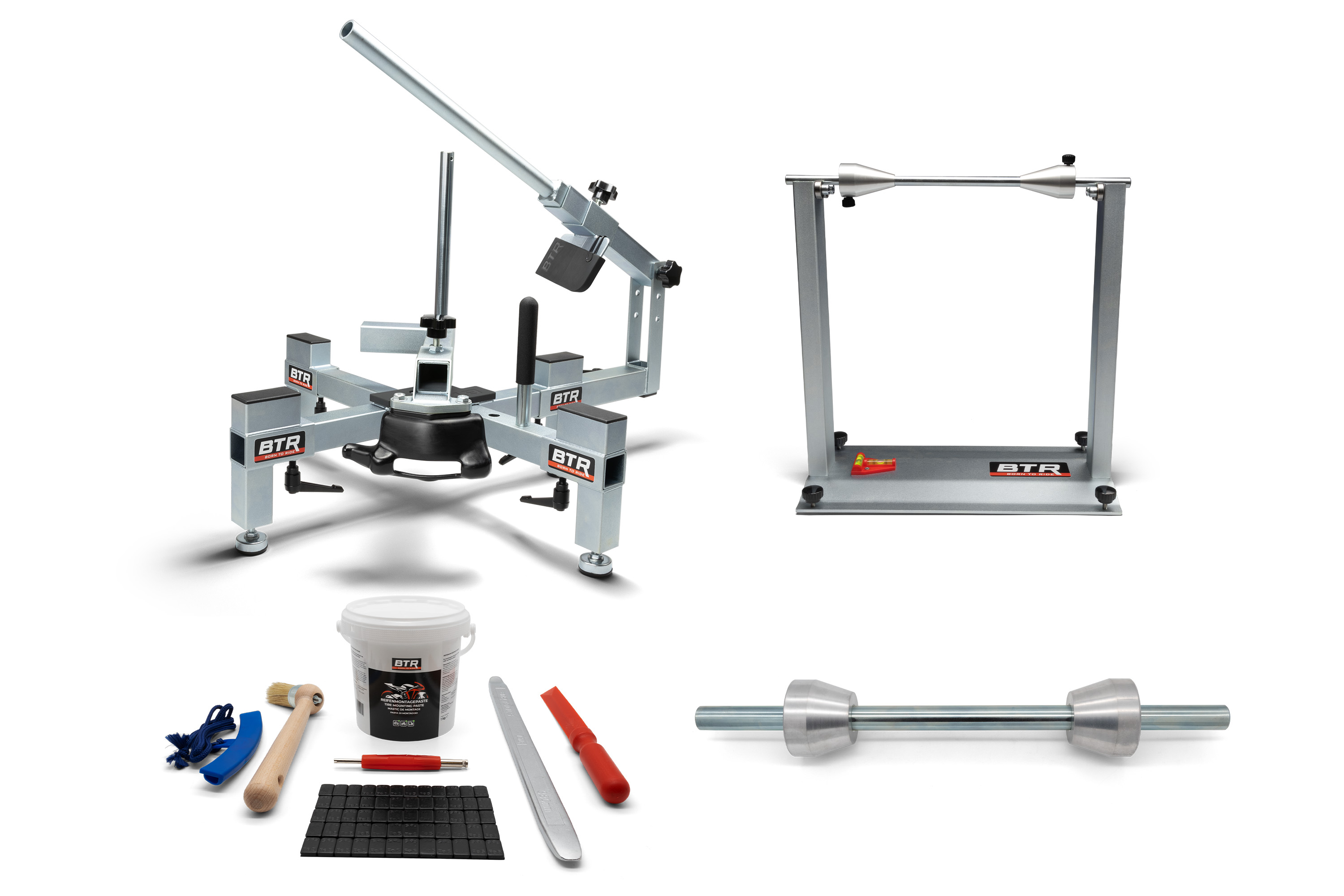 Reifenmontiergerät EVO2® Set für Ducati Einarmschwingen