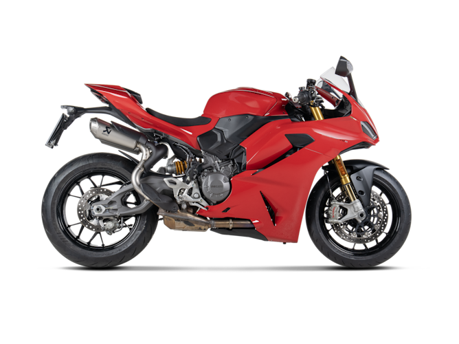 Akrapovič Slip-On Line (Titanium) for Ducati Panigale / Streetfighter V2 2025-26