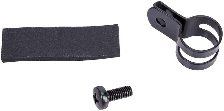 Horn Befestigungsschelle 16 mm schwarz