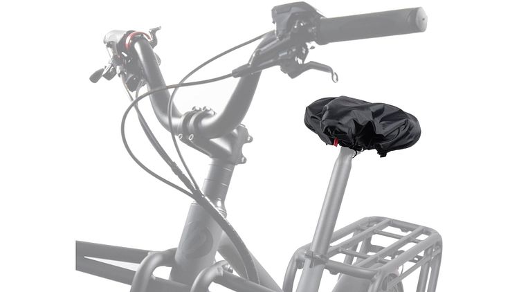 Fahrer Sattelüberzug Kappe XL schwarz