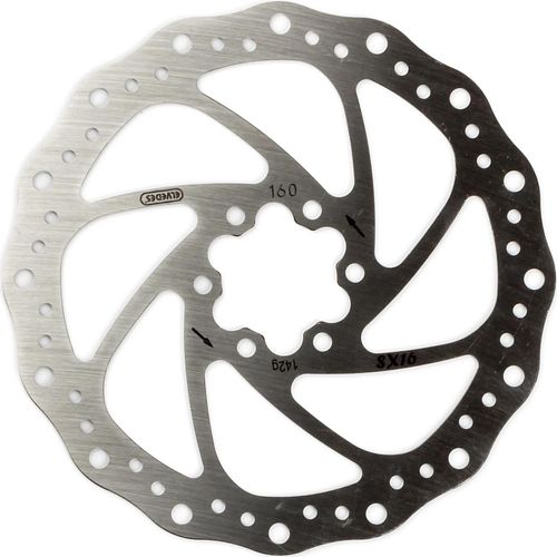 Elvedes Bremsscheibe SX 160 mm silber