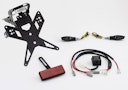 Vorschaubild PROTECH Komplett-Set Plug and Play Kennzeichenhalter mit 2 LED-Blinkern X-SHAPE
