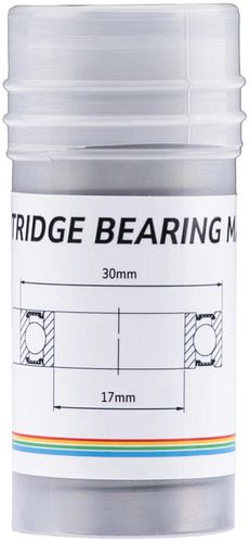 Union Kugellager 17 x 30 x 7 mm silber