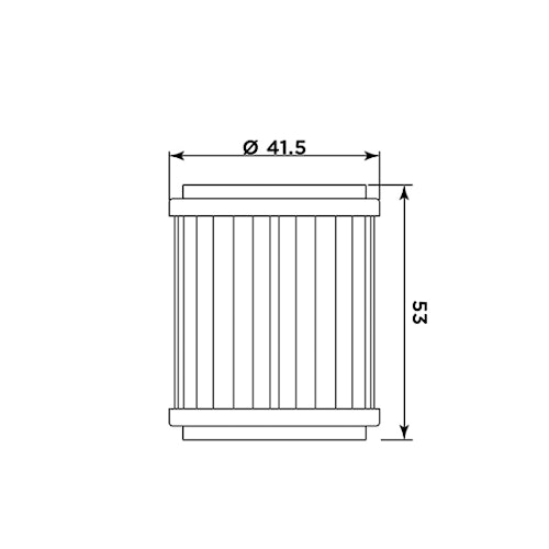 MIW Ölfilter KT8009 Papierfilter (OEM-Qualität)
