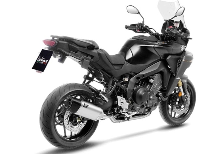 LeoVince Schalldämpfer Komplettanlage mit Katalysator SBK LV-14 R für Yamaha Tracer 9/9 GT