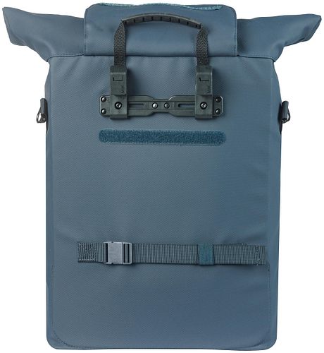 Basil Schultertasche Brooklyn MIK Hooks blau