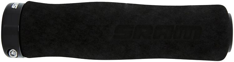 SRAM Griff 129 mm schwarz mit schwarzer Klemmschelle