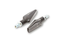 HIGHSIDER smart Fineline LED 3in1 Blinker-Rücklicht-Kombination Gehäuse Schwarz / Linse Rauchgrau (Paar), Hinten