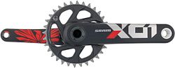 SRAM Kettenradgarnitur X01 Eagle 32 Zähne grau,rot