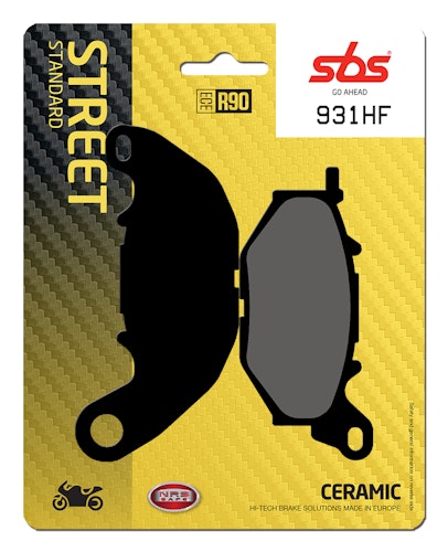 SBS Bremsbelag 931HF Street Ceramic